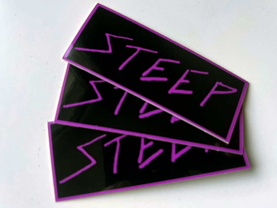 Stickers - Steep